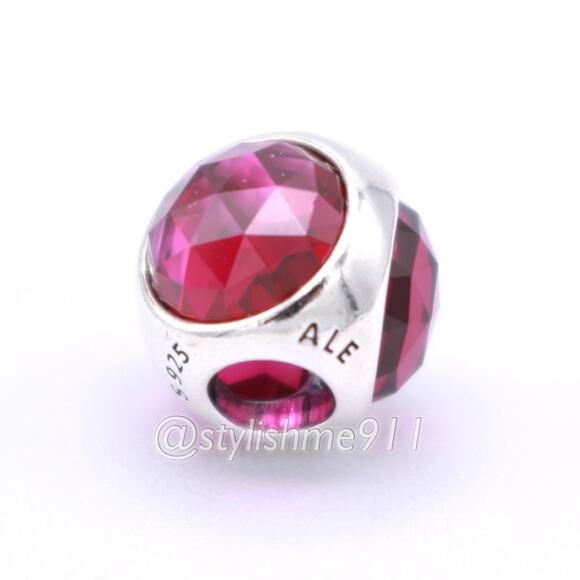 Authentic Pandora Cerise Radiant Droplet Charm - 792095NCC - Picture 9 of 11